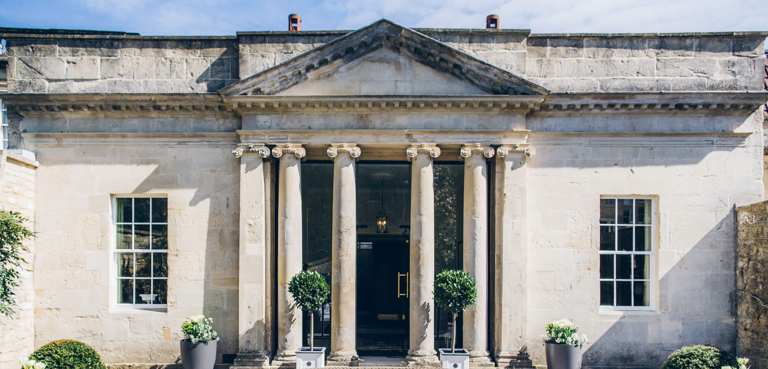 Close up view of part of Royal Crescent Hotel & Spa